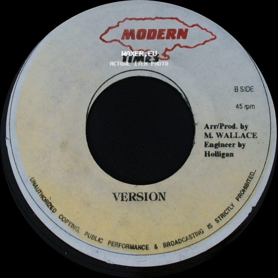 Benny Cruise - I Will Always Love You (Adapted:) (Ragga Mix) / Version side B