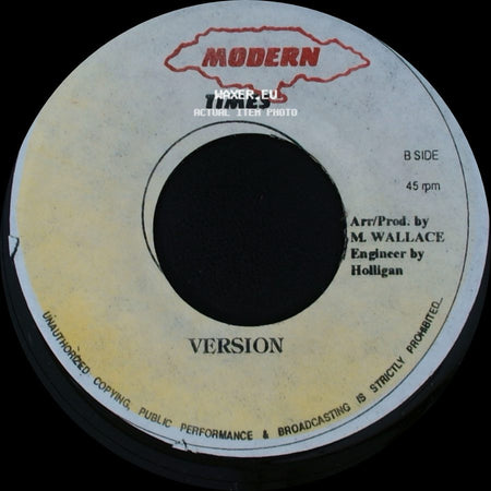 Benny Cruise - I Will Always Love You (Adapted) (Ragga Mix) / Version side B