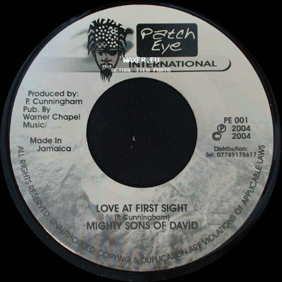 Mighty Sons Of David / Peter Spence - Love At First Sight / Crazy Love side A