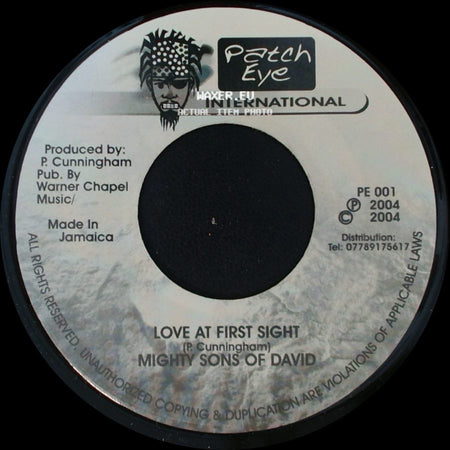 Mighty Sons Of David / Peter Spence - Love At First Sight / Crazy Love side A