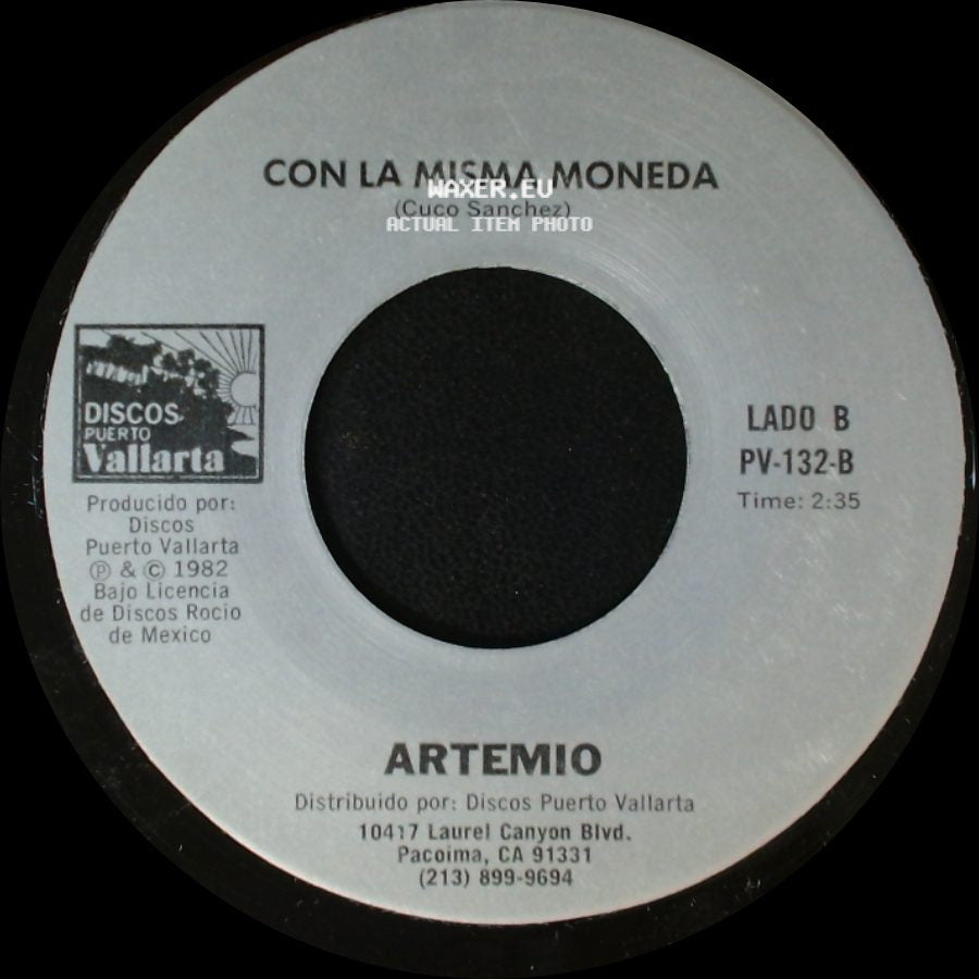 Artemio - Solo (Pendiente) / Con La Misma Moneda side B