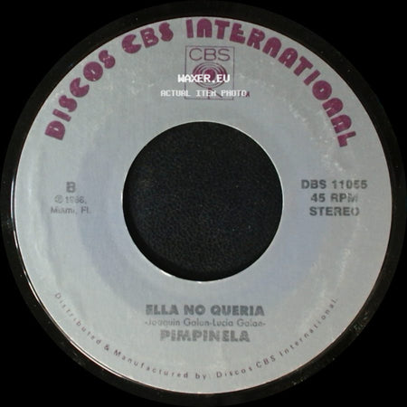 Pimpinela - Ahora Me Toca A Mi / Ella No Queria side B