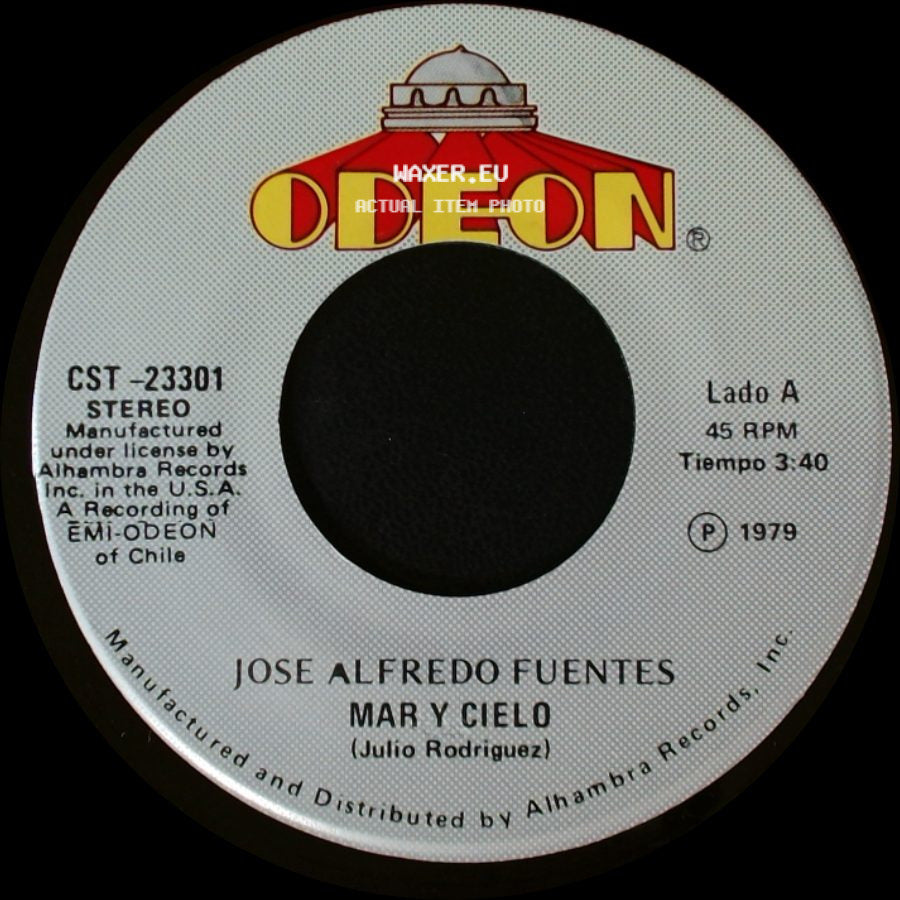 Jose Alfredo Fuentes - Mar Y Cielo / Mi Hija side A