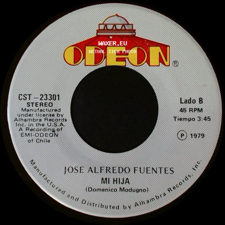 Jose Alfredo Fuentes - Mar Y Cielo / Mi Hija side B