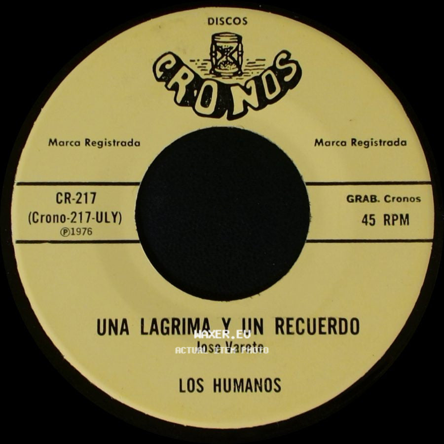 Los Humanos - Si Fueras Mia / Una Lagrima Y Un Recuerdo side B