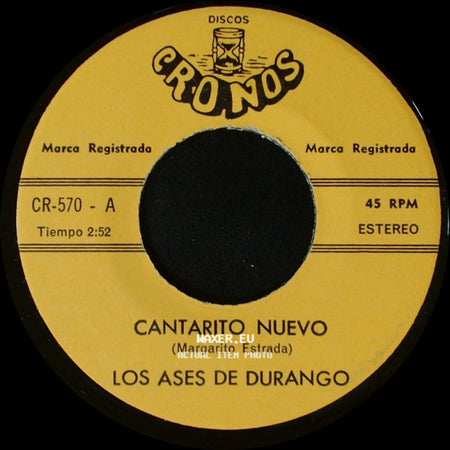 Los Ases De Durango - Cantarito Nuevo / La Vieja side A