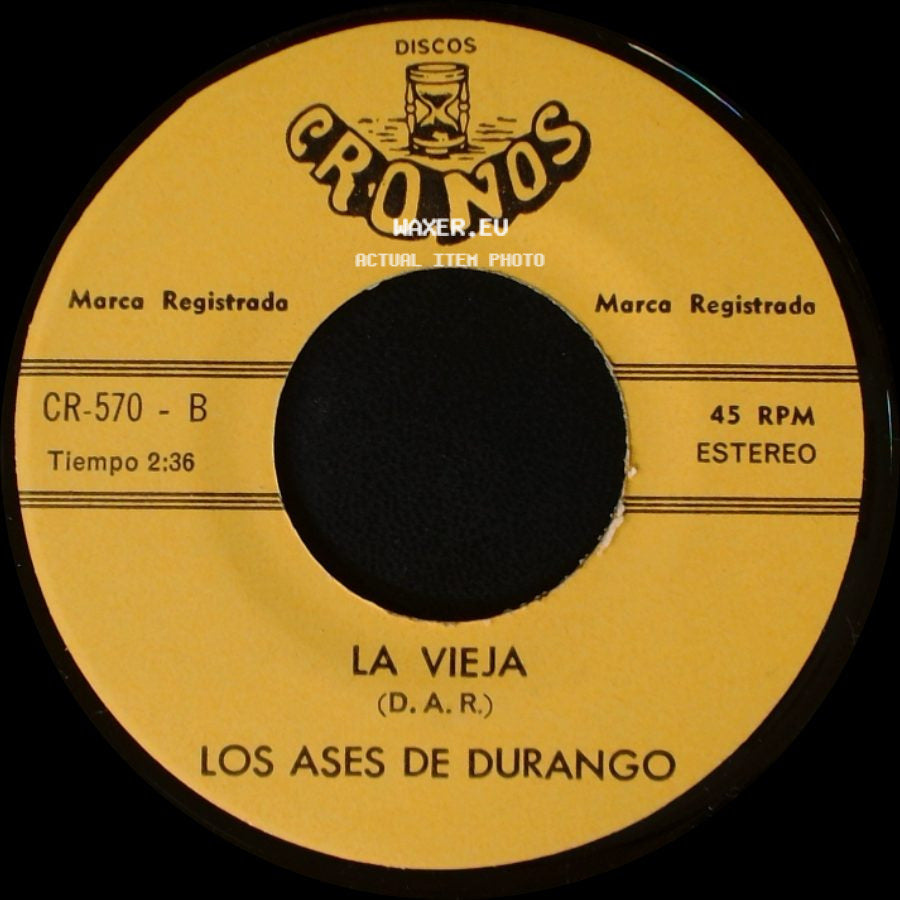 Los Ases De Durango - Cantarito Nuevo / La Vieja side B