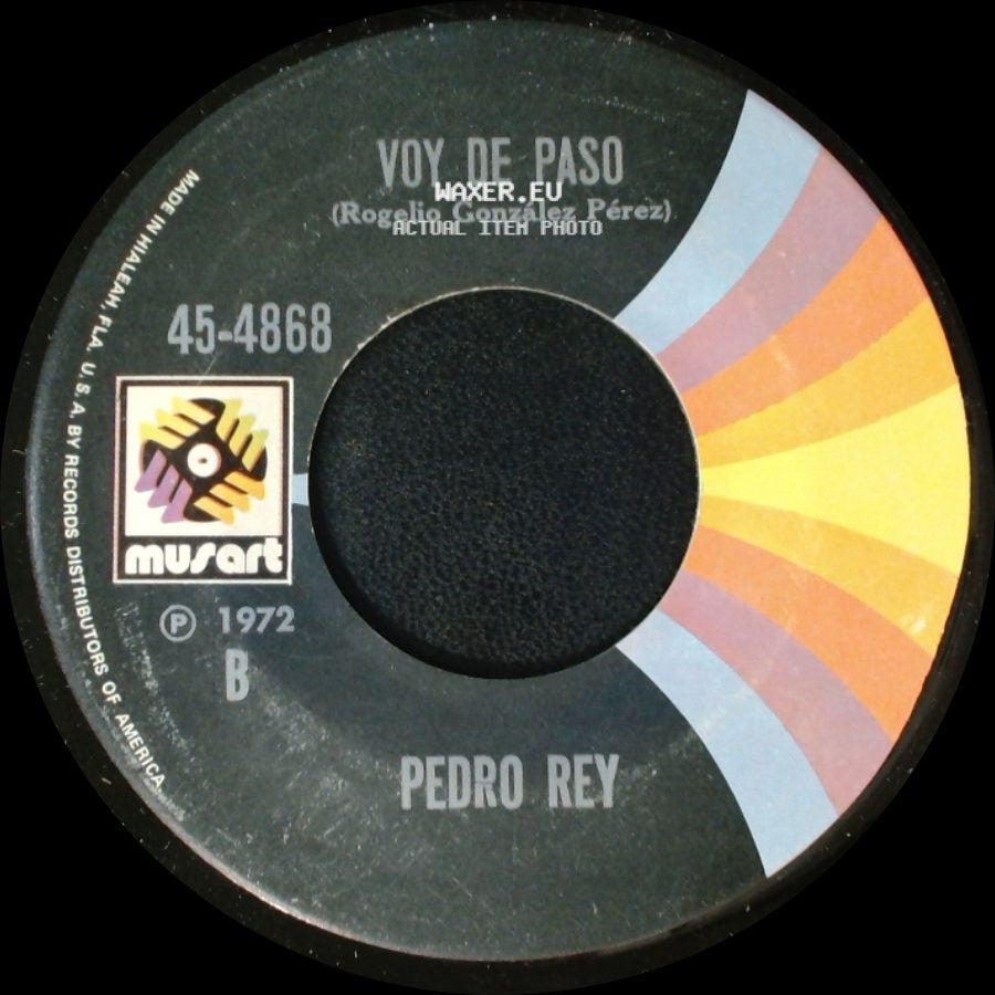 Pedro Rey - Dejame Ser / Voy De Paso side B