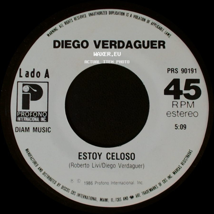 Diego Verdaguer - Estoy Celoso / Chiquilla side A
