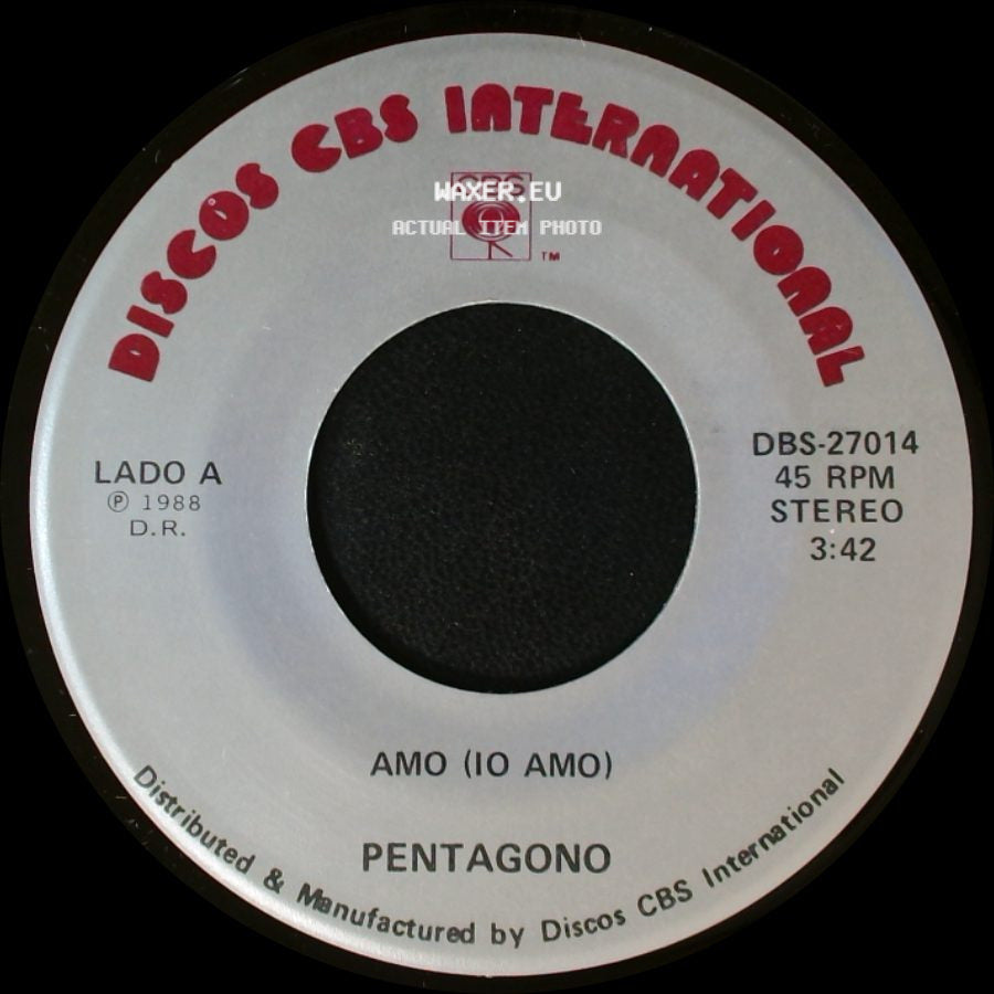 Pentagono - Amo (Io Amo) / Mi Cielo (Honey) side A