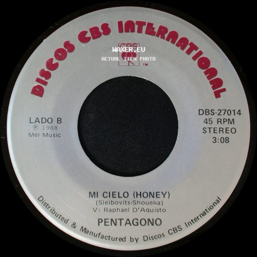 Pentagono - Amo (Io Amo) / Mi Cielo (Honey) side B