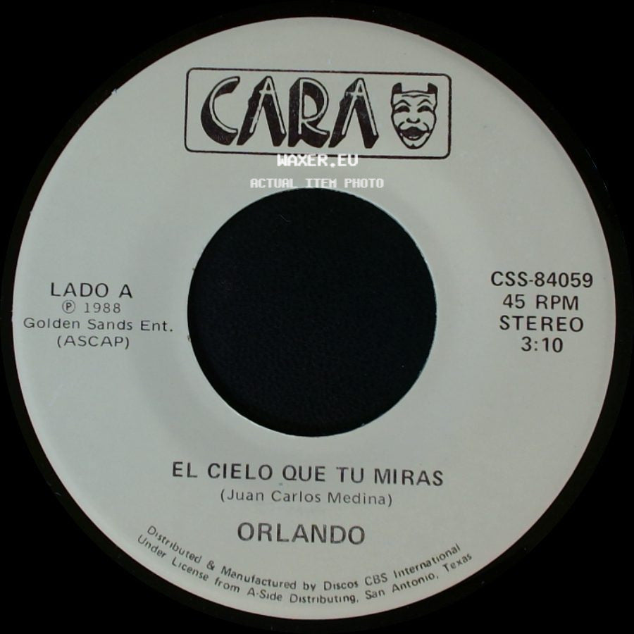 Orlando - El Cielo Que Tu Miras / Bouquet De Rosas side A