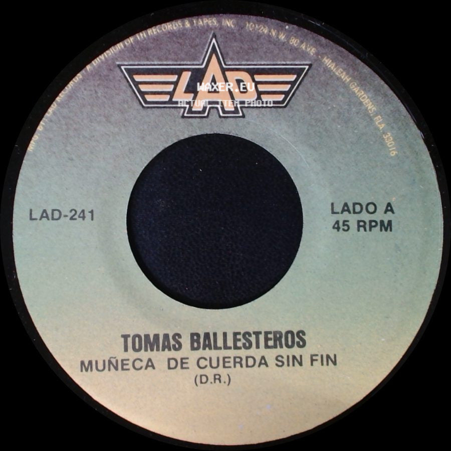 Tomas Ballesteros - Muñeca De Cuerda Sin Fin / El Caminante Y La Amante side A