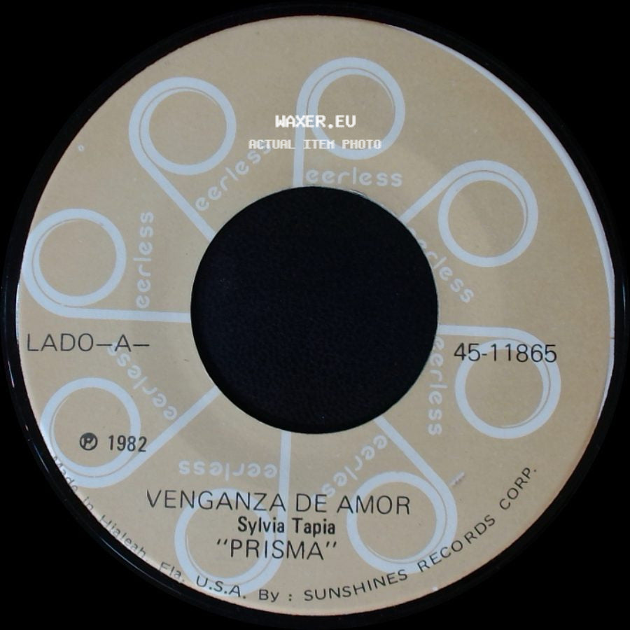 Sylvia Tapia / Sylvia Tapia "Prisma" - Venganza De Amor / Silencio side A