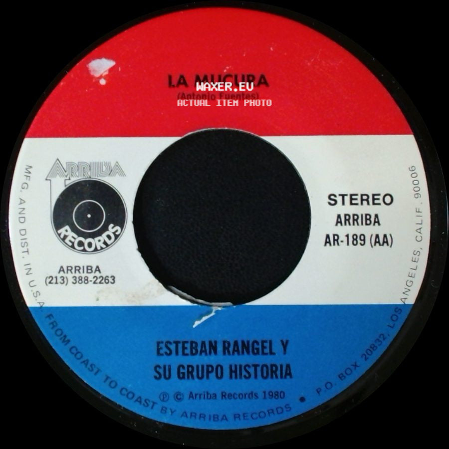 Esteban Rangel Y Su Grupo Historia - La Mucura / Seguire Con Mi Sueño side A