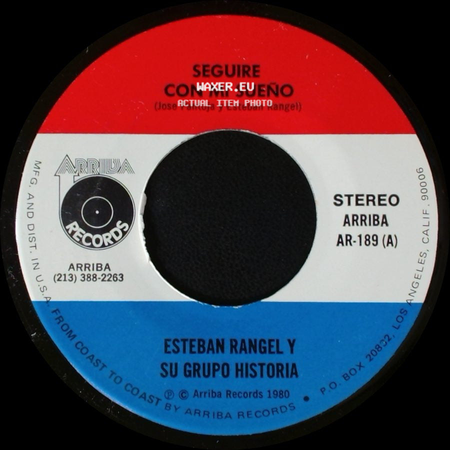 Esteban Rangel Y Su Grupo Historia - La Mucura / Seguire Con Mi Sueño side B