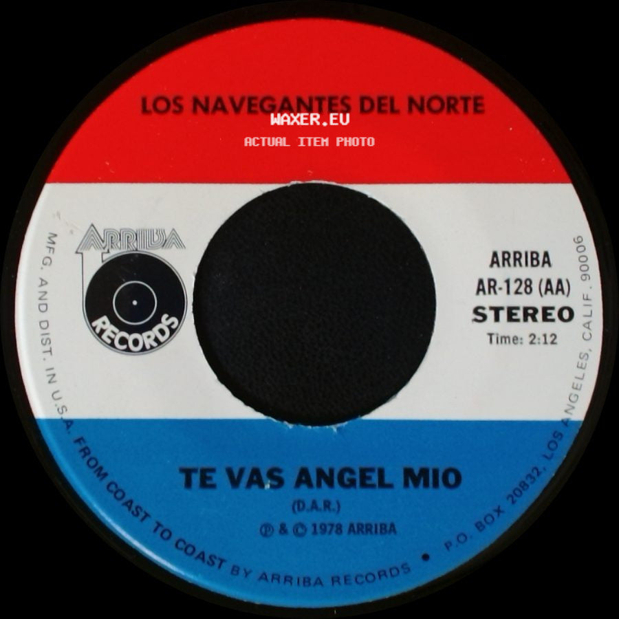 Los Navegantes Del Norte - Te Vas Angel Mio / Mejor Me Voy side A