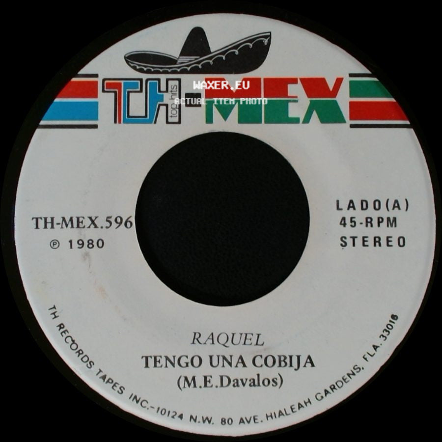Raquel - Quien Estara Contigo / Tengo Una Cobija side B