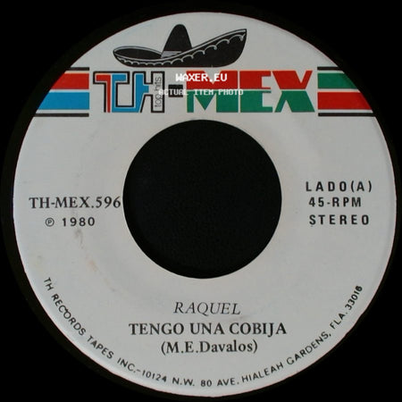 Raquel - Quien Estara Contigo / Tengo Una Cobija side B