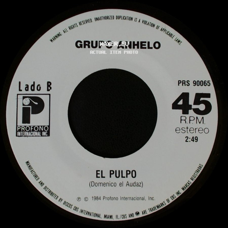 Grupo Anhelo - Ay Amor / El Pulpo side B
