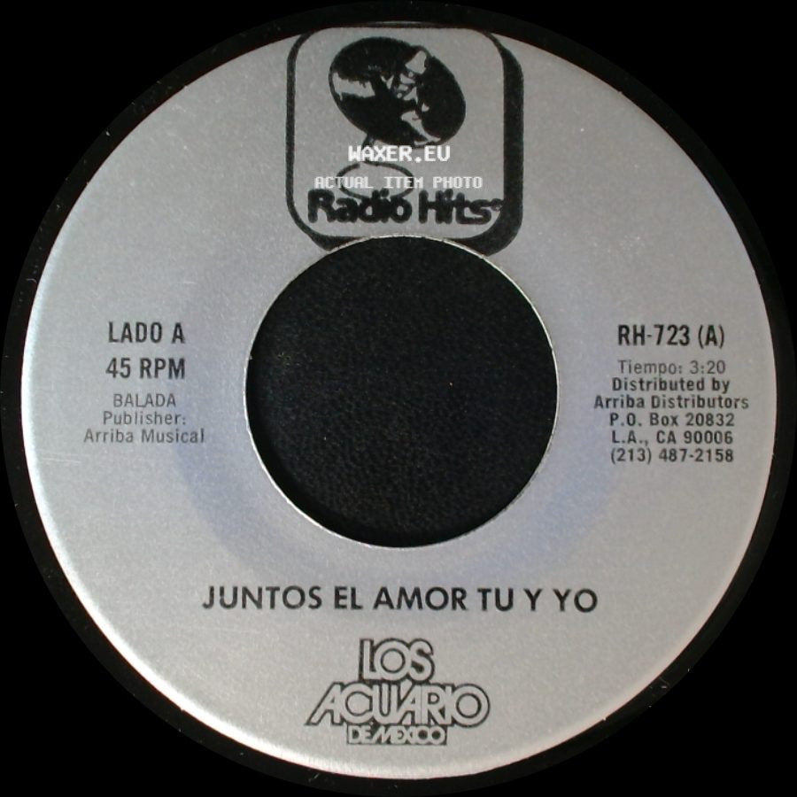 Los Acuario De Mexico / Los Aguaro De Mexico - Juntos El Amor Tu Y Yo / El Chiquicha Quarttazo side A