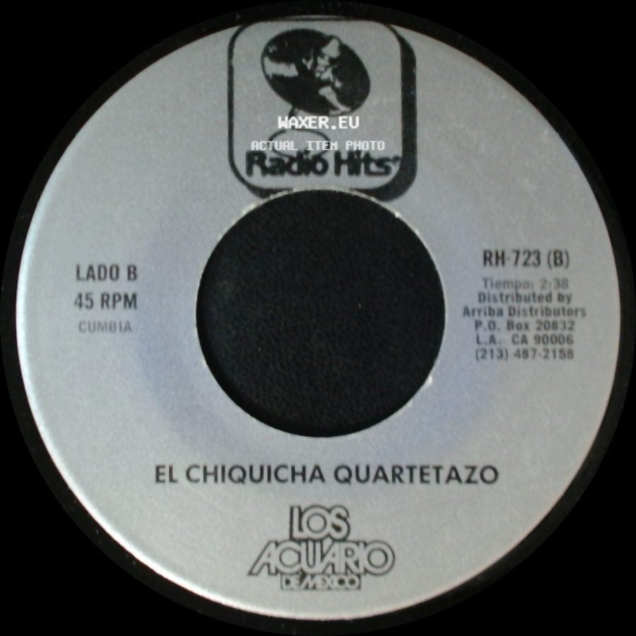Los Acuario De Mexico / Los Aguaro De Mexico - Juntos El Amor Tu Y Yo / El Chiquicha Quarttazo side B