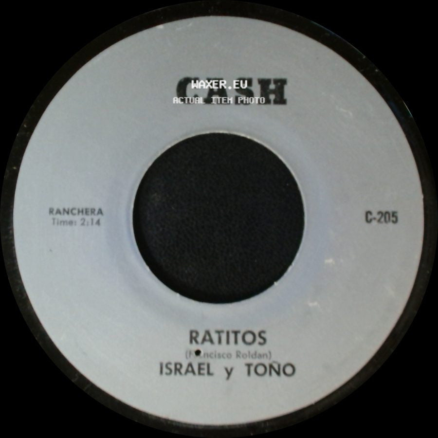 Israel Y Toño - Despues De Muerto / Ratitos side B