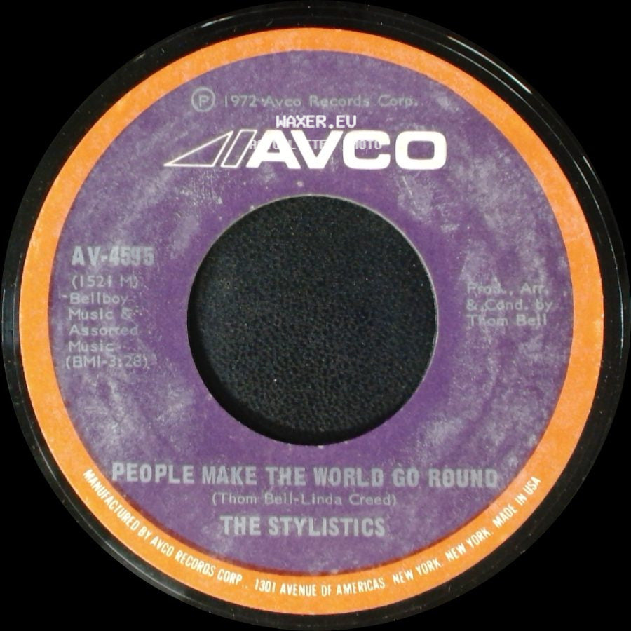 The Stylistics - Point Of No Return / People Make The World Go Round side B
