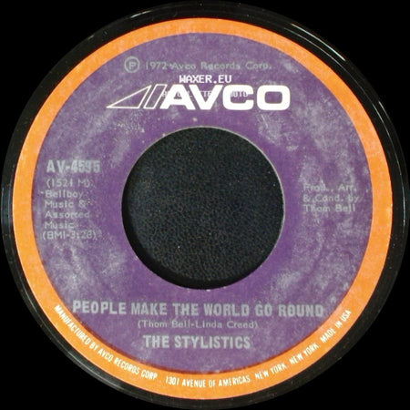 The Stylistics - Point Of No Return / People Make The World Go Round side B