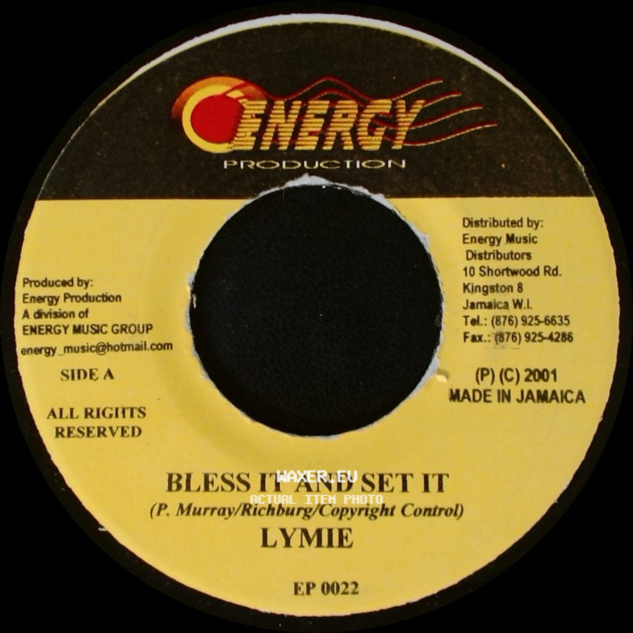 Lymie - Bless It And Set It / Minstrel Version side A