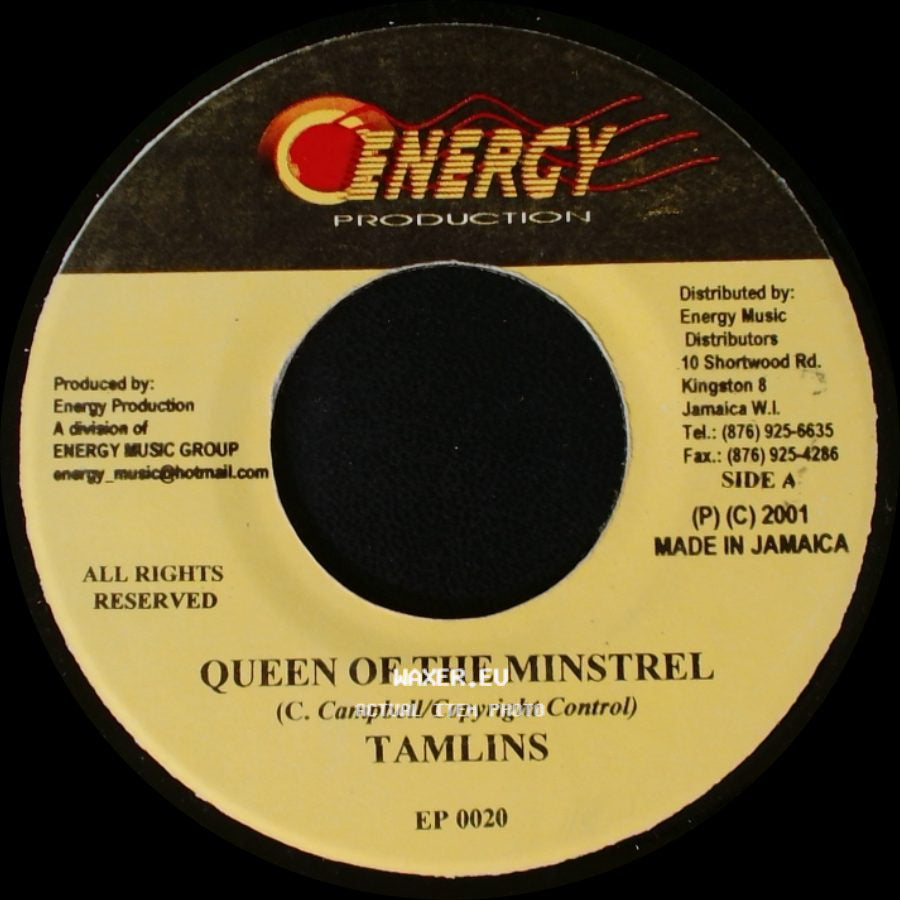 Tamlins / Tamlins Feat. Saba - Queen Of The Minstrel / Minstrel And Queen side A