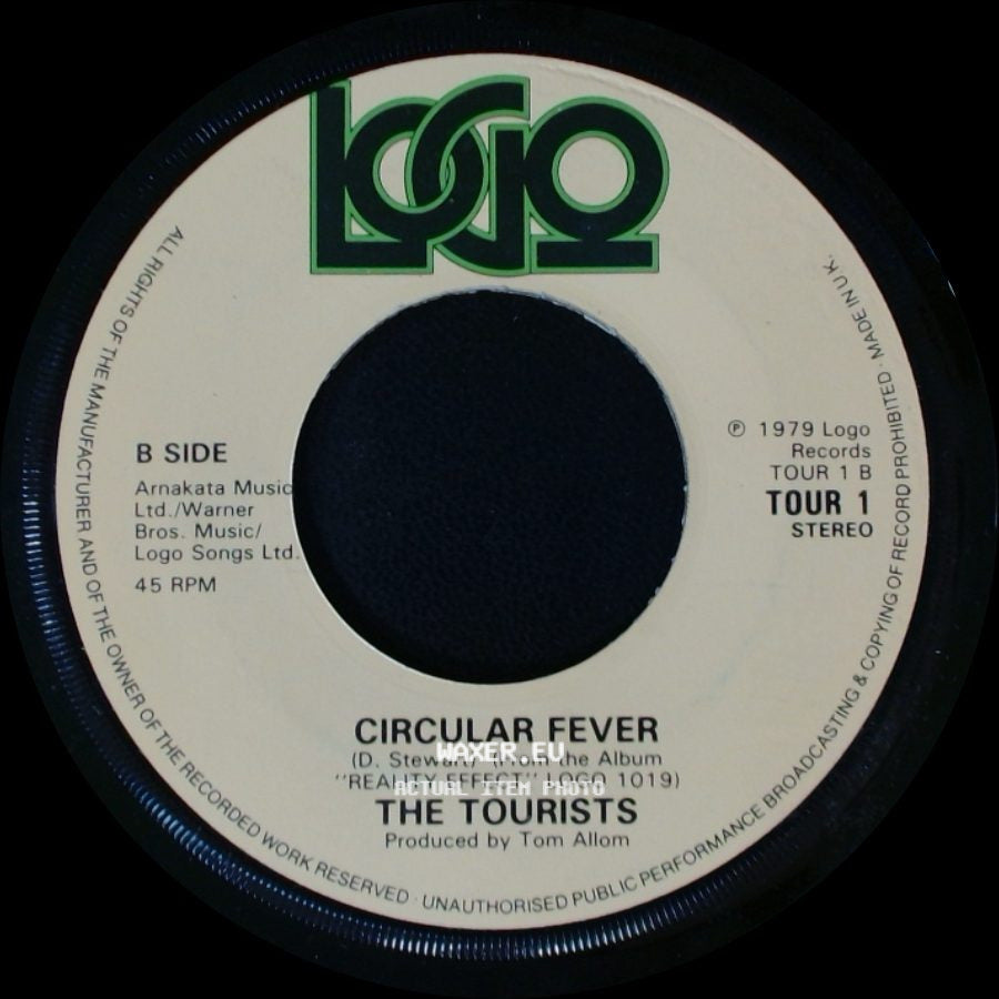 The Tourists - So Good To Be Back Home Again / Circular Fever side B