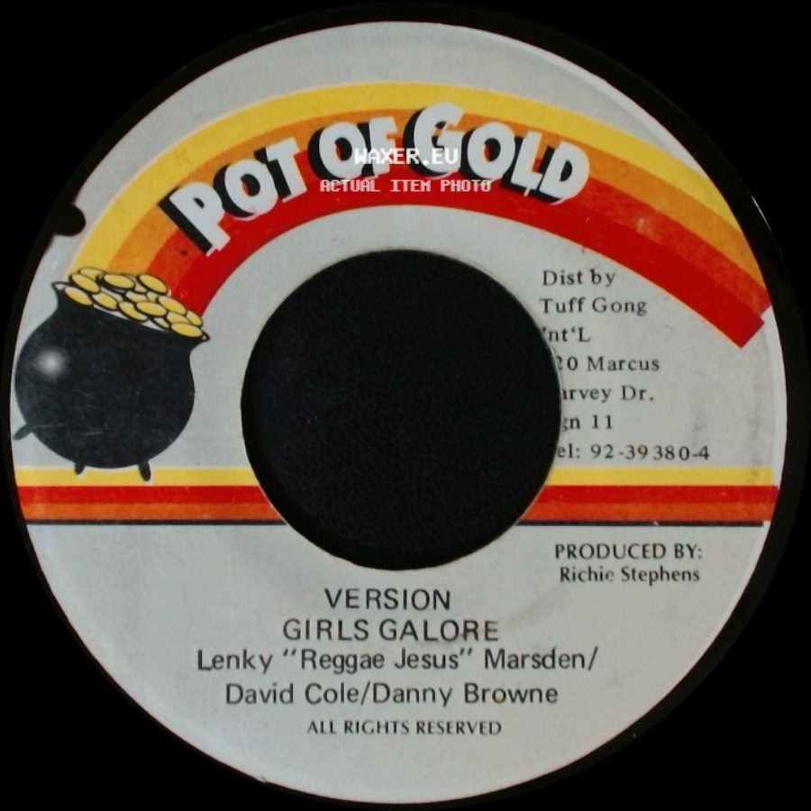 Lenky "Reggae Jesus" Marsden / David Cole / Danny Browne / Tanya Stephens/Lady G. - Version Girls Galore / Independent Gal side A