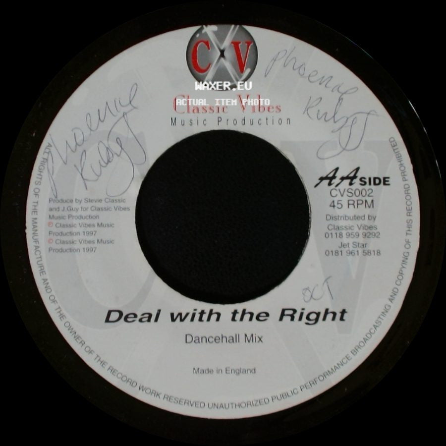 Dorna Lee - Deal With The Right / Deal With The Right side B