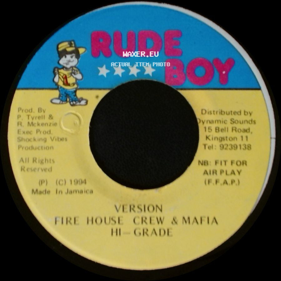Don Yute / Fire House Crew & Mafia - Ten Out A Ten / Version side B