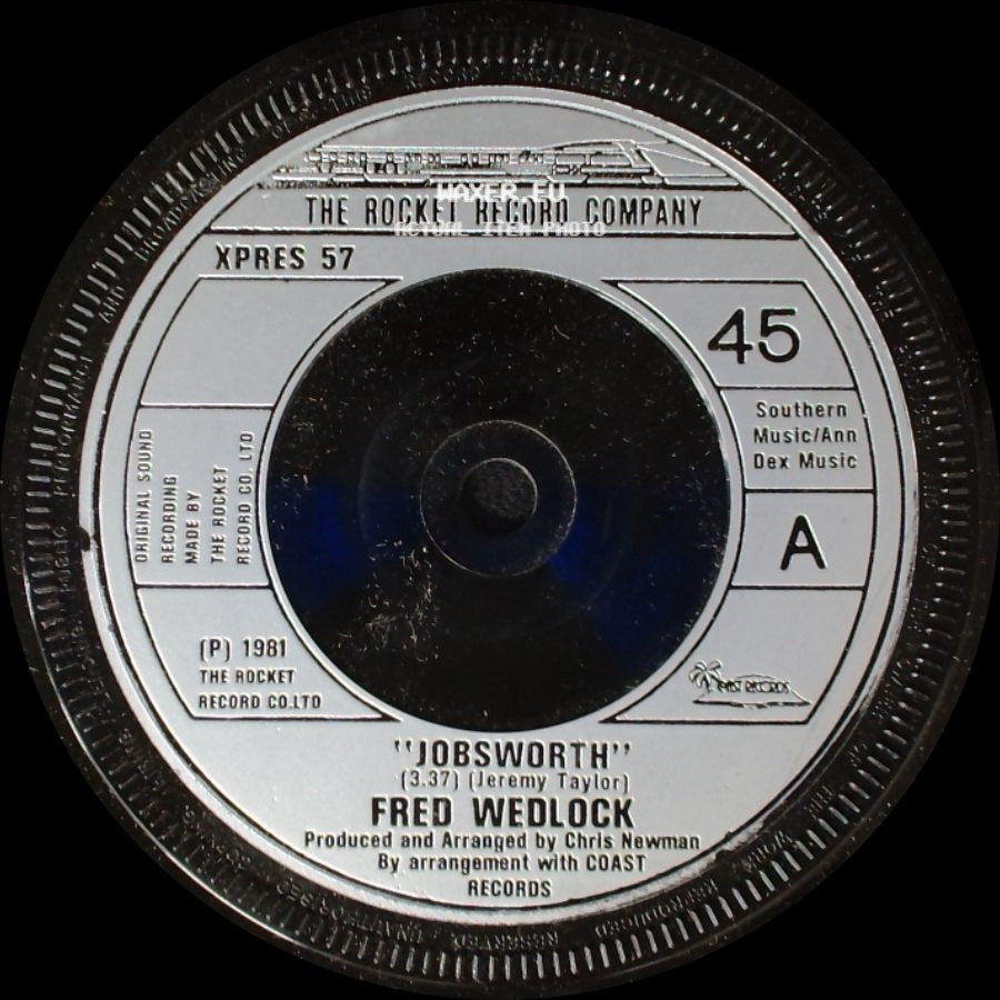 Fred Wedlock - Jobsworth / The Ballad Of The Clevedon Kid side A