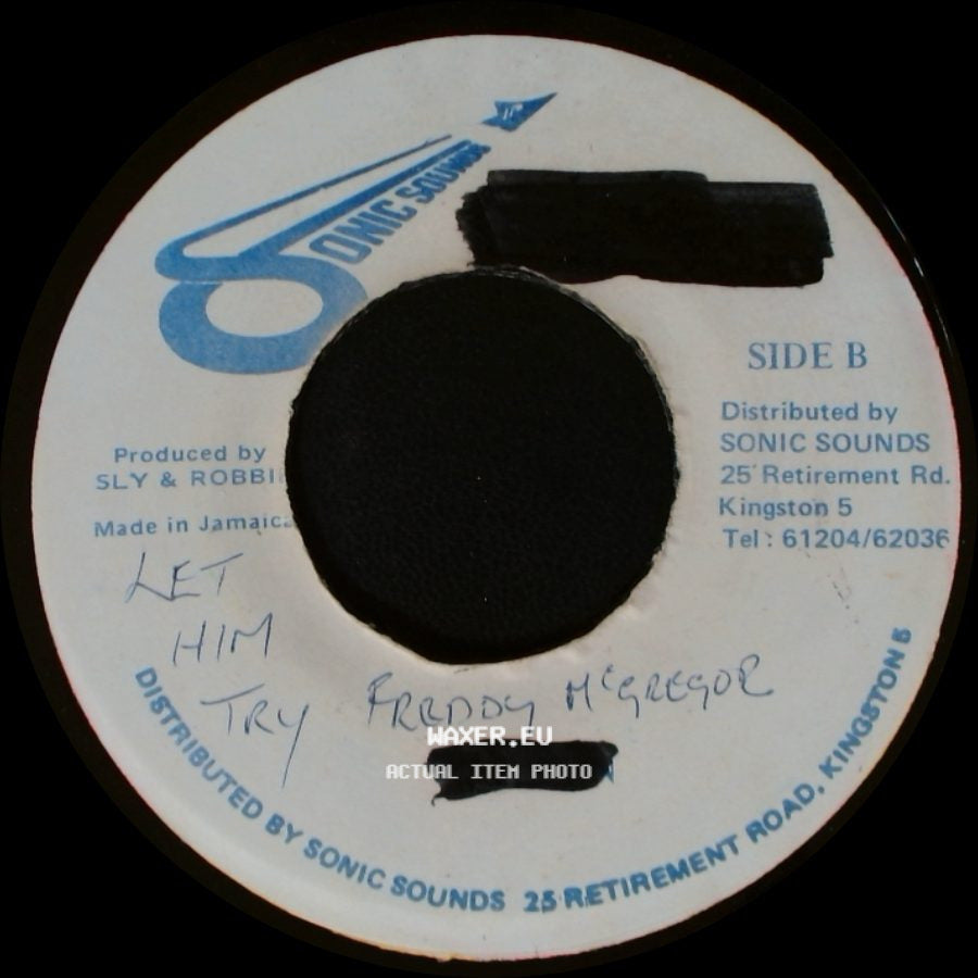 Freddy Mcgregor - Version / Let Him Try side B