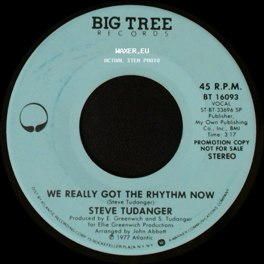 Steve Tudanger - We Really Got The Rhythm Now / We Really Got The Rhythm Now side A