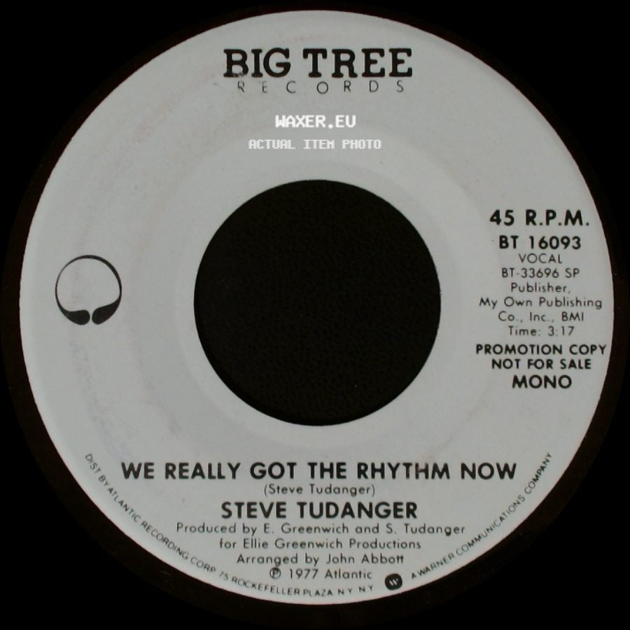 Steve Tudanger - We Really Got The Rhythm Now / We Really Got The Rhythm Now side B