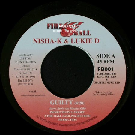 Nisha-K & Lukie D / Nisha-K & Prince Lamin - Guilty / Do You side A