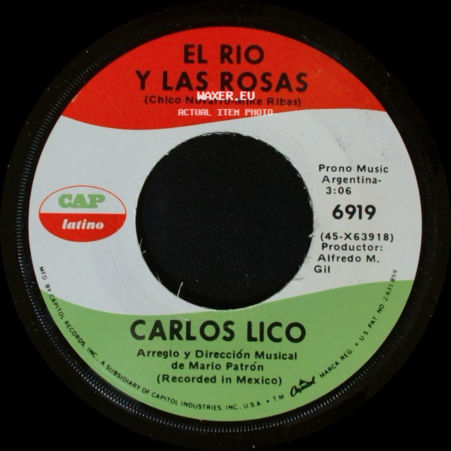 Carlos Lico - El Rio Y Las Rosas / Alma Rota side A