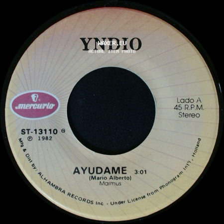 Yndio - Ayudame / Elvira side A