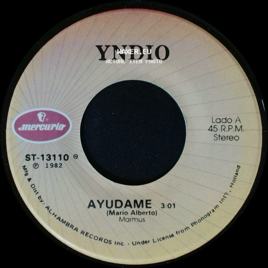 Yndio - Ayudame / Elvira side A