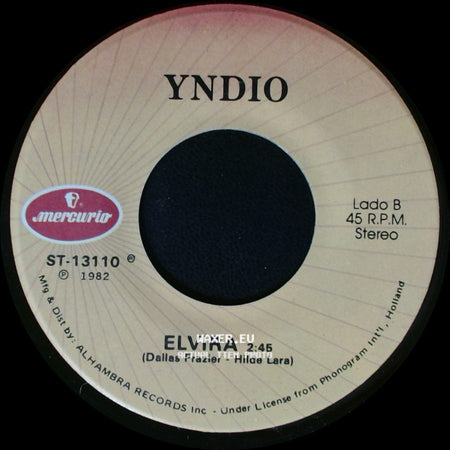 Yndio - Ayudame / Elvira side B
