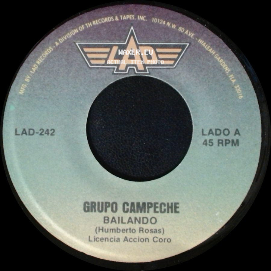 Grupo Campeche - Bailando / Mambo En España side A