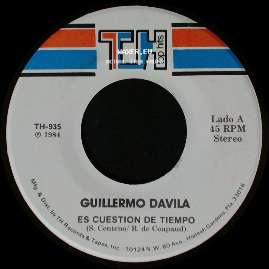 Guillermo Davila - Es Cuestion De Tiempo / Me Faltabas Tu side A
