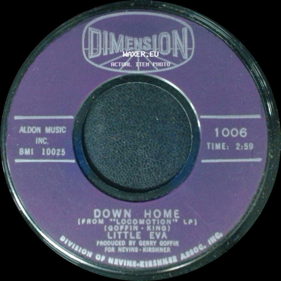 Little Eva - Let's Turkey Trot / Down Home (From "Locomotion" Lp) side B