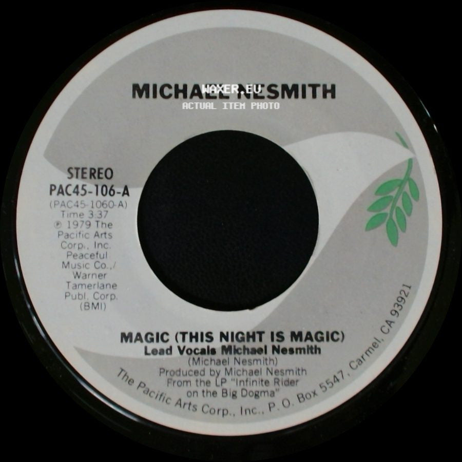 Michael Nesmith - Magic (This Night Is Magic) / Dance (Dance & Have A Good Time) side A