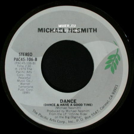 Michael Nesmith - Magic (This Night Is Magic) / Dance (Dance & Have A Good Time) side B
