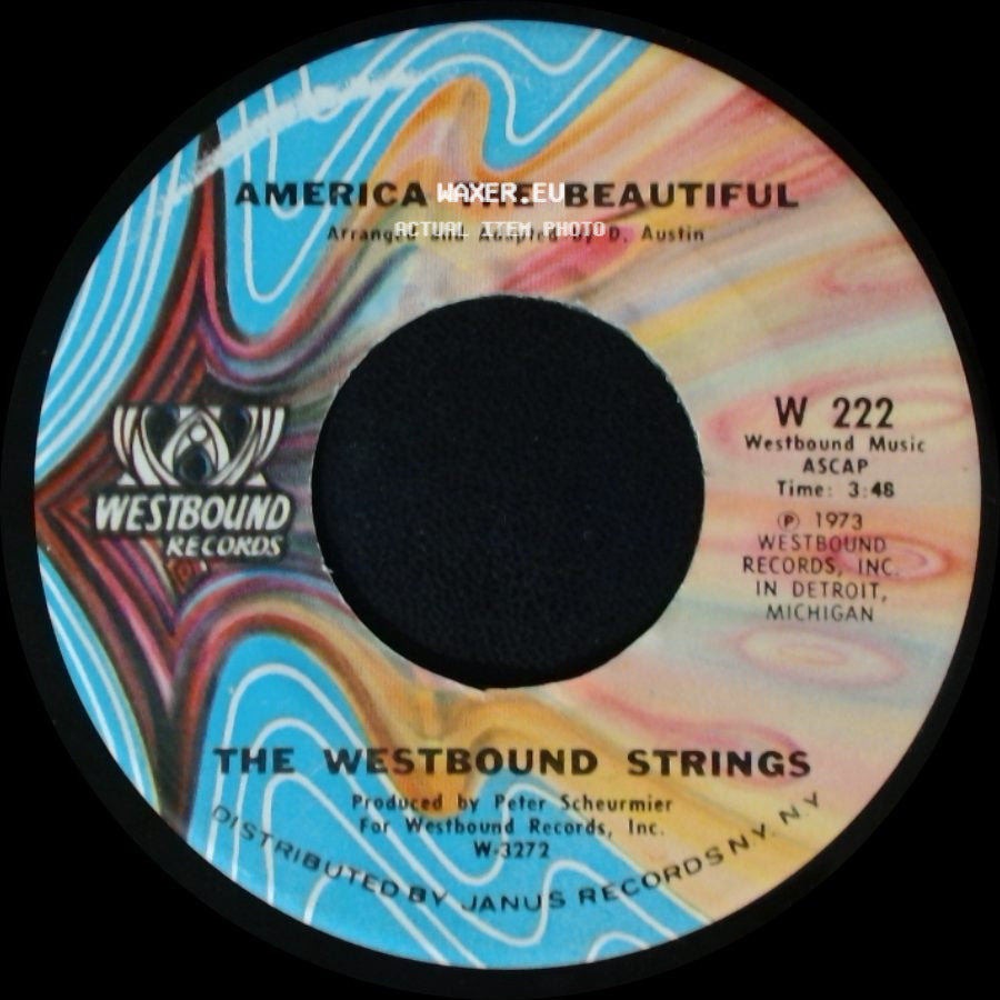 The Westbound Strings / Byron Mac Gregor - America The Beautiful / Americans side A